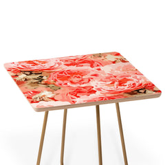 83 Oranges Fiona Floral Side Table