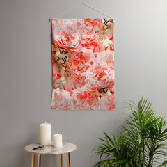 83 Oranges Fiona Floral Wall Hanging Portrait