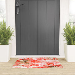 83 Oranges Fiona Floral Welcome Mat