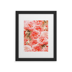 83 Oranges Fiona Floral Framed Art Print