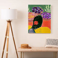 83 Oranges Fish Market Art Canvas
