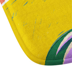 83 Oranges Fish Market Memory Foam Bath Mat