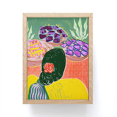 83 Oranges Fish Market Framed Mini Art Print