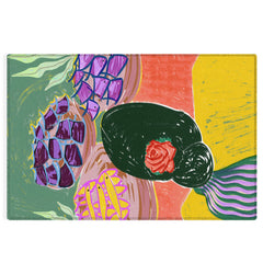 83 Oranges Fish Market Outdoor Rug