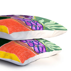 83 Oranges Fish Market Pillow Shams