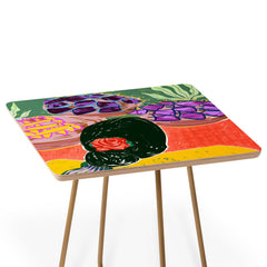 83 Oranges Fish Market Side Table