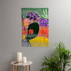 83 Oranges Fish Market Wall Hanging Portrait