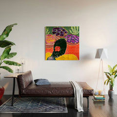 83 Oranges Fish Market Wood Wall Mural