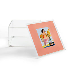 83 Oranges Fishy Shananigans Art Acrylic Box