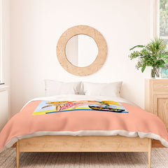 83 Oranges Fishy Shananigans Art Duvet Cover