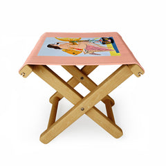 83 Oranges Fishy Shananigans Art Folding Stool