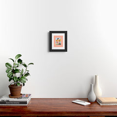 83 Oranges Fishy Shananigans Art Framed Art Print