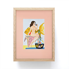 83 Oranges Fishy Shananigans Art Framed Mini Art Print
