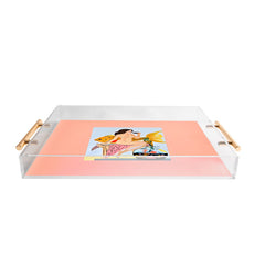 83 Oranges Fishy Shananigans Art Acrylic Tray