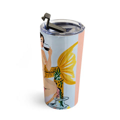 83 Oranges Fishy Shananigans Art Travel Mug