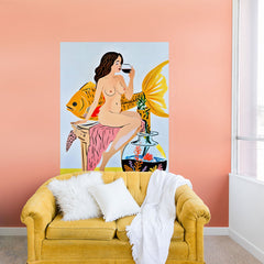 83 Oranges Fishy Shananigans Art Wall Mural