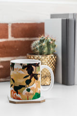 83 Oranges Flamingo Sighting Jungle Nature Coffee Mug
