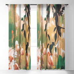83 Oranges Flamingo Sighting Jungle Nature Sheer Non Repeat