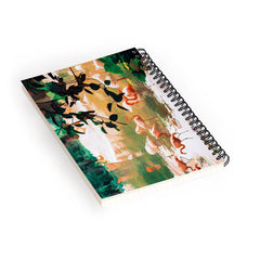 83 Oranges Flamingo Sighting Jungle Nature Spiral Notebook