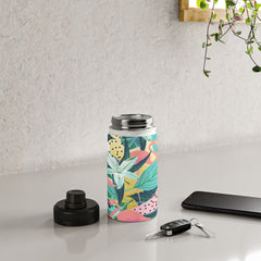 83 Oranges Flamingo Tropical Water Bottle