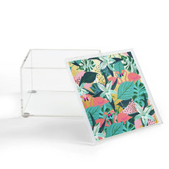 83 Oranges Flamingo Tropical Acrylic Box