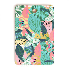 83 Oranges Flamingo Tropical Cutting Board Rectangle