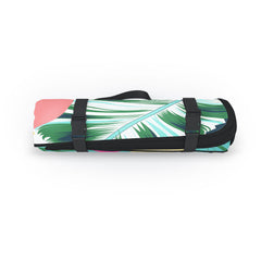 83 Oranges Flamingo Tropical Picnic Blanket