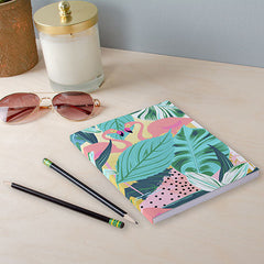 83 Oranges Flamingo Tropical Notebook