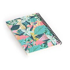83 Oranges Flamingo Tropical Spiral Notebook