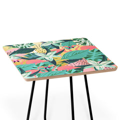 83 Oranges Flamingo Tropical Side Table