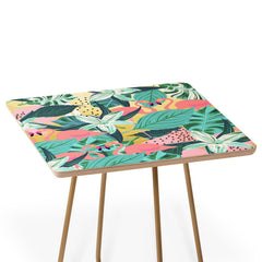 83 Oranges Flamingo Tropical Side Table