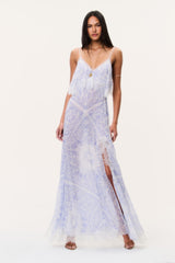 Stelline Sheer Silk Maxi Dress