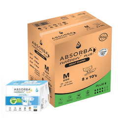 ABSORBA Nateen (Plus) Adult Diapers (10s)