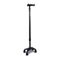 AgeGracefully Carbon Fiber Quad Cane Ergonomic Handle Only / Small Quad
