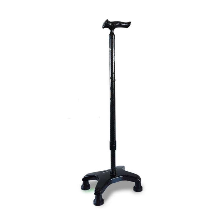 AgeGracefully Carbon Fiber Quad Cane