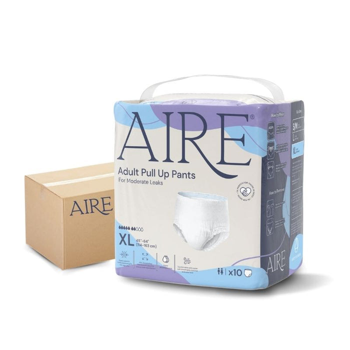 Aire Pull-up Pants XL - Carton (8 packs)