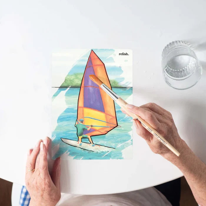 AquaPaint Dementia Activity Set (Coastal Escape)