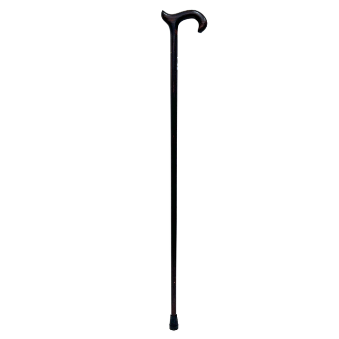 Beechwood Derby Walking Cane with Stick Holder