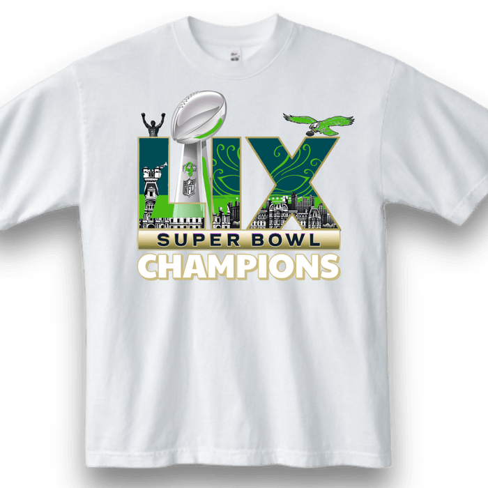 Birds Big Game Championship Gear - T-Shirt - Jawns on Fire Sneakers & Shoes