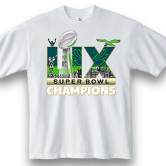 Birds Big Game Championship Gear - T-Shirt - Jawns on Fire Sneakers & Shoes