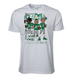 Birds Philadelphia On the Road to Victory T-Shirt - Original Jawns Gear - T-Shirt - Jawns on Fire Sneakers & Shoes