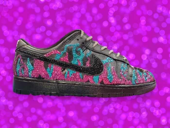 Blingy Jawns - Custom Sneaker - Jawns on Fire Sneakers & Shoes
