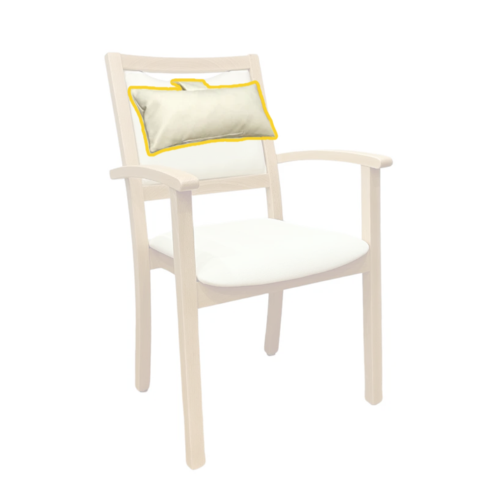 Classic Geriatric Chair Accessories Back Cushion (Beige)