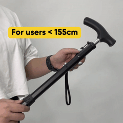 Compact Telescopic Cane by The Cane Collective
