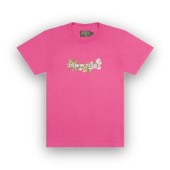 Denim Tears Logo Tee Pink - T - Shirt - Jawns on Fire Sneakers & Shoes
