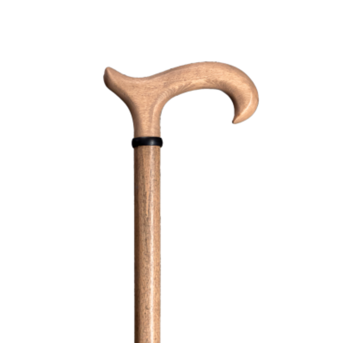 Eco Beechwood Derby Walking Cane Sand