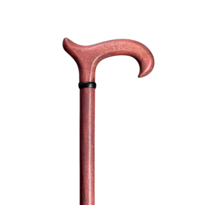 Eco Beechwood Derby Walking Cane Heiderot