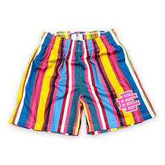 Eric Emanuel EE Shorts - Multi Striped - Shorts - Jawns on Fire Sneakers & Shoes