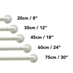 HappyBath Stainless Steel Nylon Grab Bar