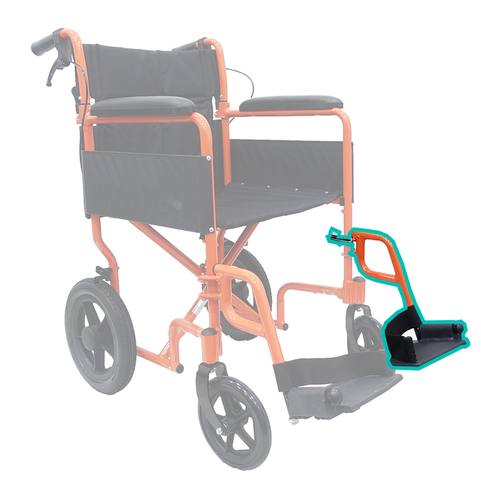 Left Footrest (Orange)